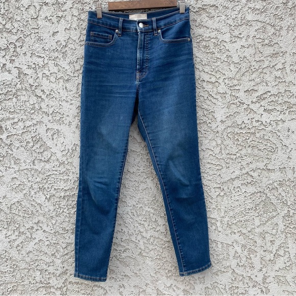 Everlane Denim - EVERLANE Medium Wash High Rise Skinny Jeans